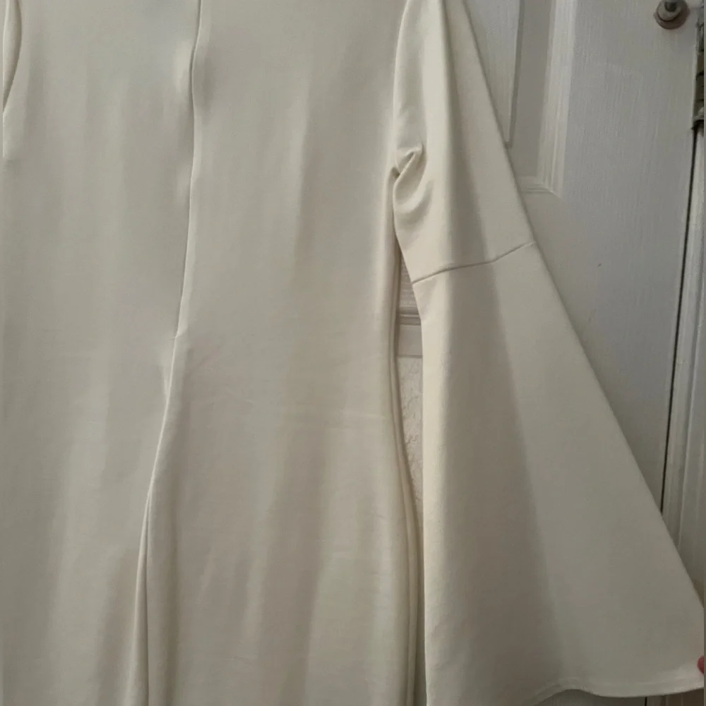 NWT - design lab by Lord & Taylor off white mini dress - Picture 11 of 13